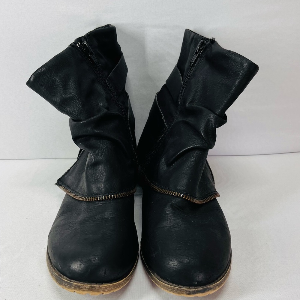 Kohl's Black Combat Boots
